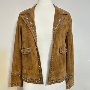 61. All Saints Evans Studded Jacket Size small